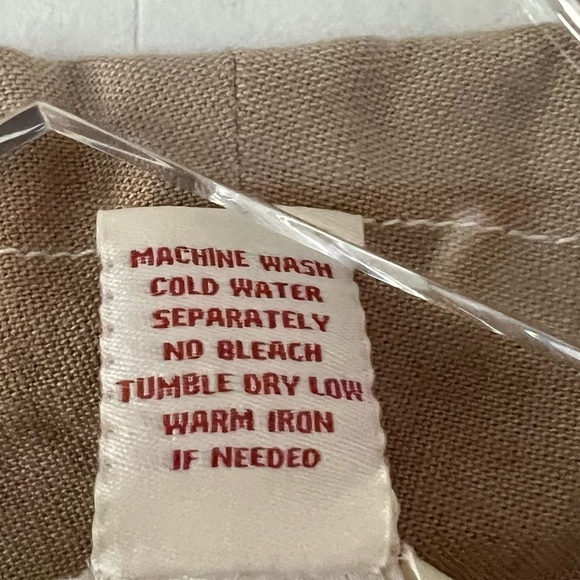 Sundance  Linen Blend Color Block Single Button Blazer Jacket Size Medium - Picture 10 of 13